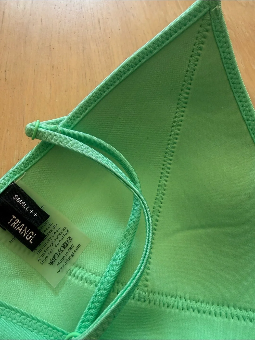 triangl swimwear Mint Bikini Set - Light Mint Green Two-Piece